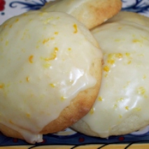 Lemon Glazed Ricotta Cookies